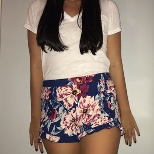 Floral Printed Shorts